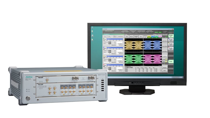 Upgraded MP2110A Sampling Oscilloscope PAM4 Evaluation Functions